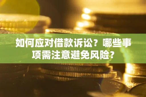 武汉如何应对借款诉讼？哪些事项需注意避免风险？