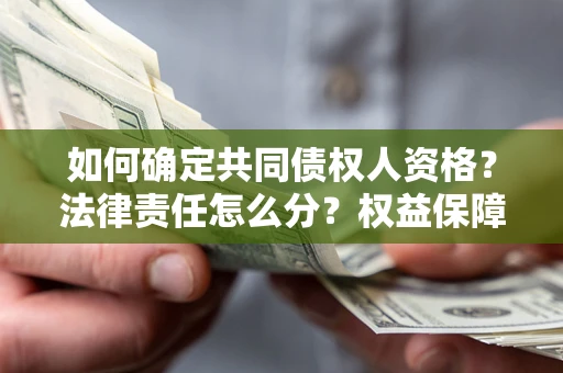 武汉如何确定共同债权人资格？法律责任怎么分？权益保障技巧揭秘！