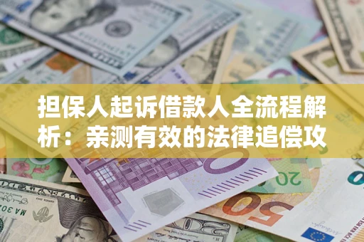 武汉担保人起诉借款人全流程解析：亲测有效的法律追偿攻略